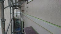 笠間市　Ｍ様邸　屋根・外壁塗装（養生）