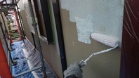 清原台　Ｋ様邸　外壁塗装（下塗り）
