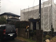 ひたちなか市　Ａ様邸　屋根・外壁塗装（架設足場組立）