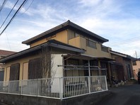 常陸太田市　Ｕ様邸　屋根・外壁塗装（着工前）