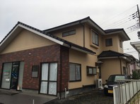 常陸太田市　Ｕ様邸　屋根・外壁塗装（完成）