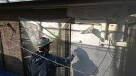 水戸市　Ｔ様邸　外壁塗装（下塗り）