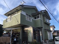 常陸太田市　Ｎ様邸　外壁塗装（着工前）