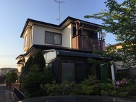 城里町　Ｍ様邸　屋根・外壁塗装（完成）