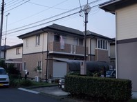 上三川町　Ａ様邸　屋根・外壁塗装（着工前）