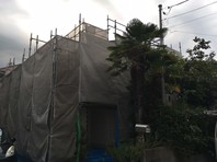 常陸太田市　U様邸　屋根・外壁塗装（架設足場組立）