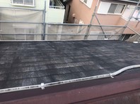 笠間市　Ｓ様邸　屋根塗装（下塗り）