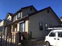 水戸市　A様邸　屋根・外壁塗装（着工前）