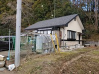 城里町　O様邸　外壁塗装・屋根カバー工法（着工前）