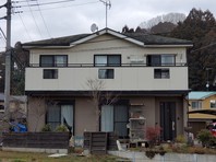 城里町　K様邸　外壁塗装・屋根カバー工法（着工前）