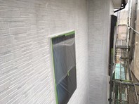 鉾田市　K様邸　外壁塗装（下塗り）