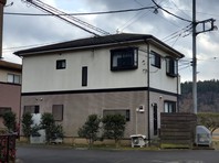 城里町　K様邸　外壁塗装・屋根カバー工法（着工前）