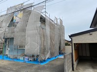 東海村　Ｙ様邸　屋根・外壁塗装（架設足場組立）