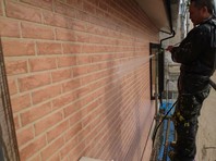 城里町　Ｎ様邸　外壁塗装・屋根カバー工法（高圧洗浄）