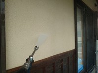 笠間市　Ｍ様邸　外壁塗装（高圧洗浄）