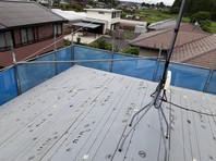 城里町　T様邸　屋根カバー工法（棟板金撤去・防水紙張り込み）