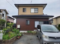 城里町　T様邸　外壁塗装・屋根カバー工法（完成）