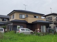 城里町　T様邸　外壁塗装・屋根カバー工法（完成）